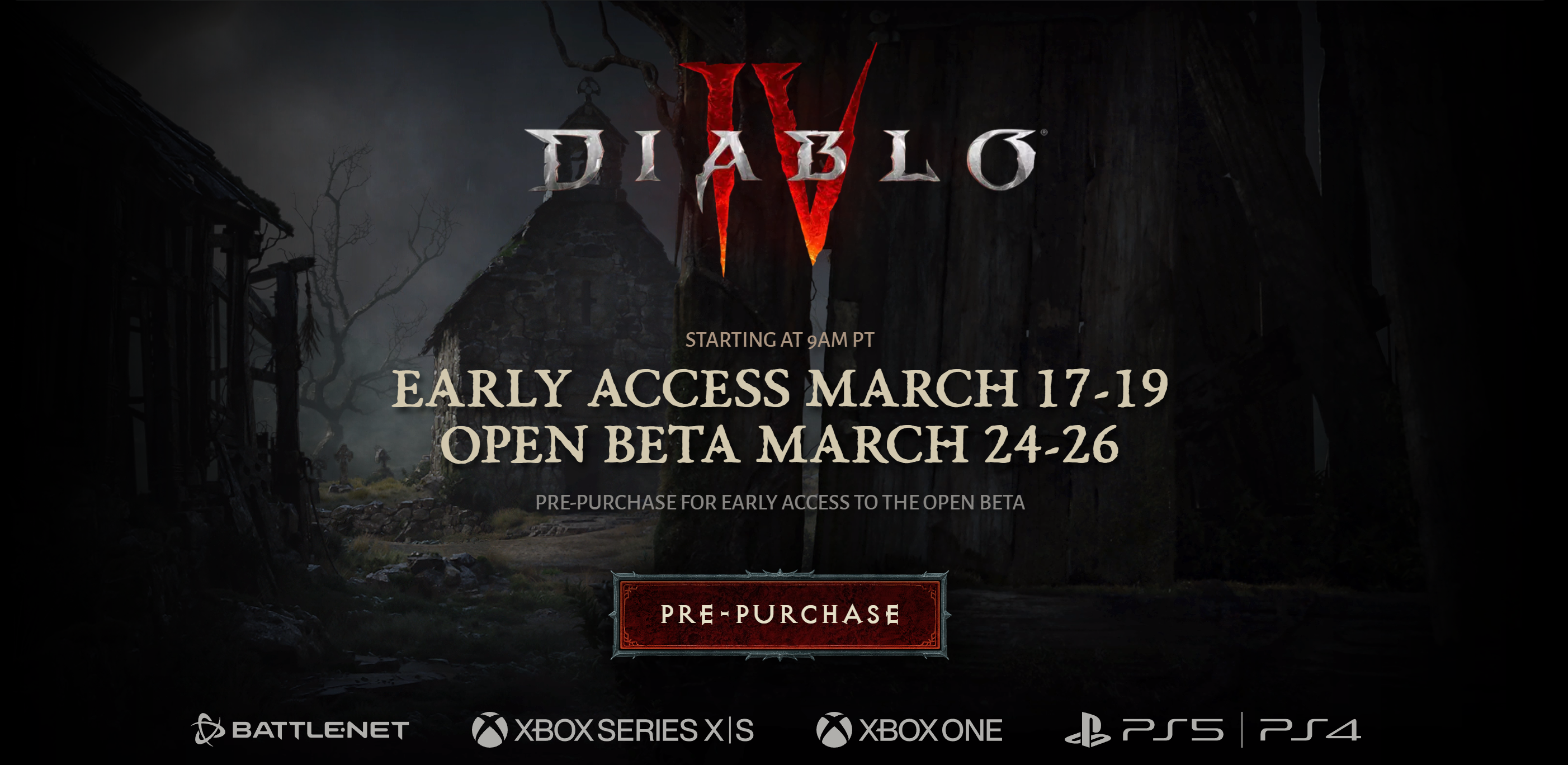 Diablo IV announcement
